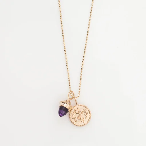 Amethyst Amphora Amulet