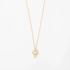 Beaded Palm Tree Necklace