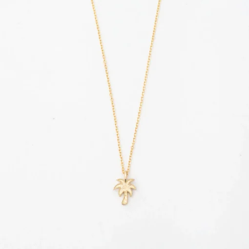 Beaded Palm Tree Necklace