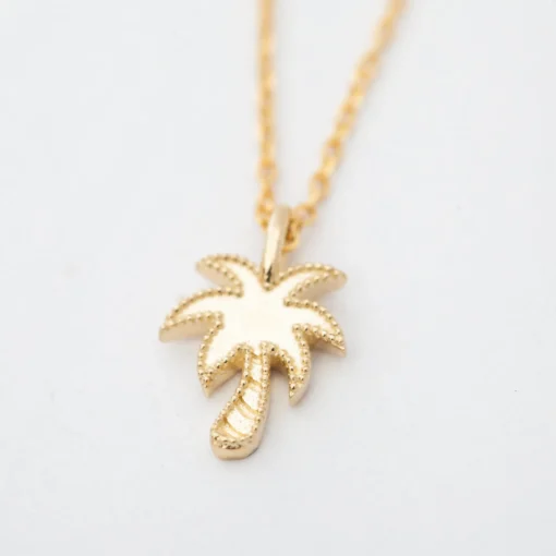 Beaded Palm Tree Necklace