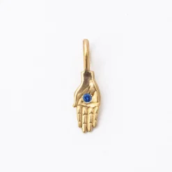 Birthstone Open Hand Mini Charm