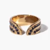 Blue Sapphire Stella Ring