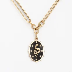 Ceramic & Diamond Dragon Hinged Charm