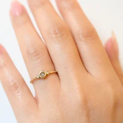 Champagne Diamond Sotto Voce Ring