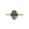 2.06 ct Color-Change Geometric Sapphire Carolyn Ring