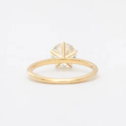 1.42 ct Old European Vault Five-Prong Solitaire