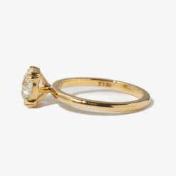 1.51 ct Old Mine Coursiere Ring