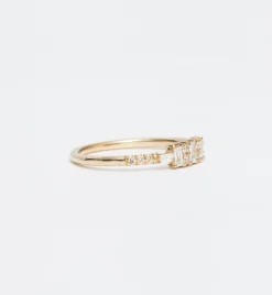 Diamond Baguette Reflection Ring