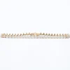 Diamond Cluster Tennis Bracelet