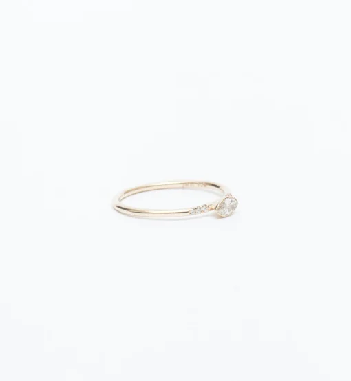 Diamond Marquise Equilibrium Ring
