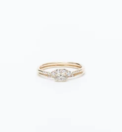 Diamond Marquise Equilibrium Ring