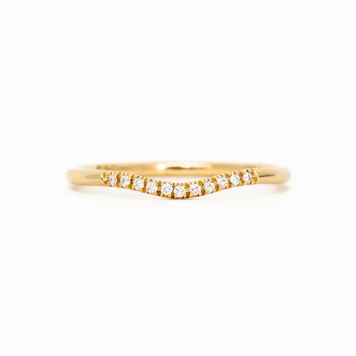 Diamond Sprinkle Arch Ring