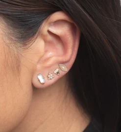 Emerald Studs