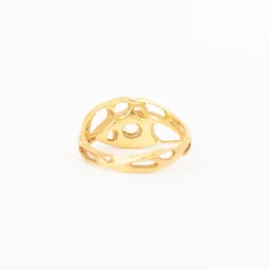 Gale Rose Cut Champagne Diamond Ring