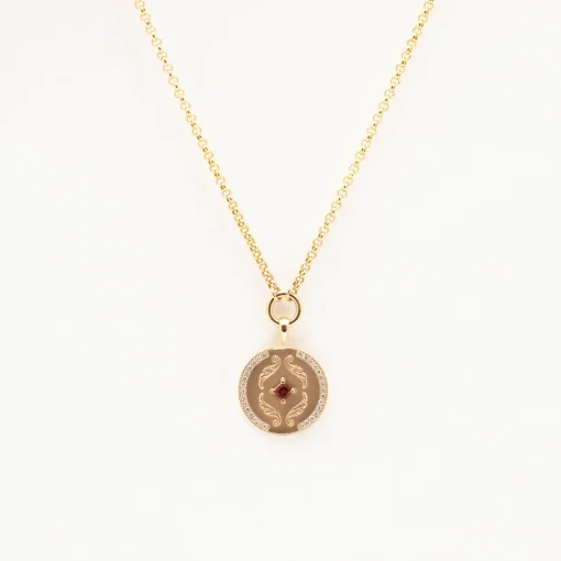 Garnet Callie Necklace