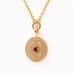 Garnet Callie Necklace
