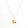 Heart Locket Long Chain Necklace