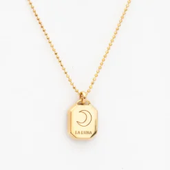 La Luna Mini Tarot Necklace