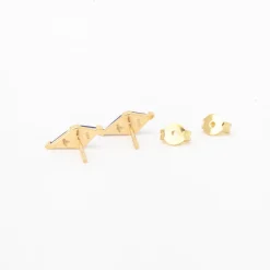 Lapis & Diamond Pietra Studs
