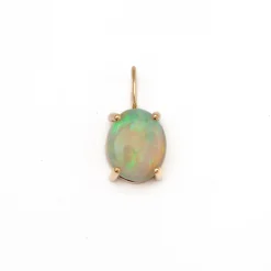 Large Oval Solo Charm
