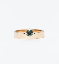 Limited Edition Round Gradient Sapphire Monolith Ring
