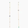 Linear Chain Earrings