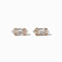 Luna Marquise Stud Earrings