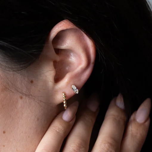 Luna Marquise Stud Earrings