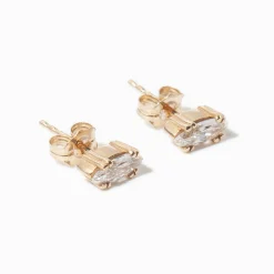 Luna Marquise Stud Earrings