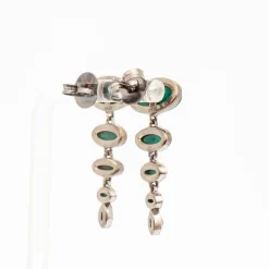 Malachite & Tiger's Eye Totem Earrings
