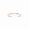 Micropavé Open Slice Ring