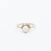 Mini Cove Moonstone Ring