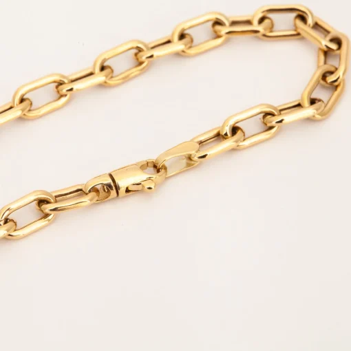 4 mm Italian Chain Link Bracelet