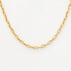 4 mm Italian Chain Link Necklace