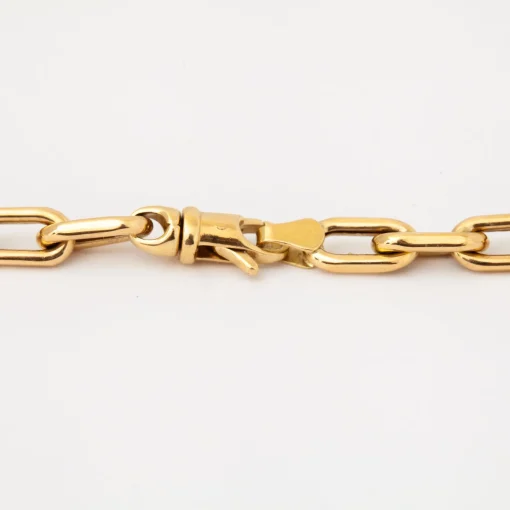4 mm Italian Chain Link Necklace