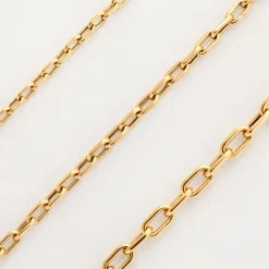 4 mm Italian Chain Link Necklace