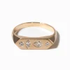 Mosaic Bar Signet Ring