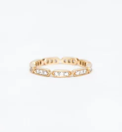 Olivia French-Cut Diamond Band