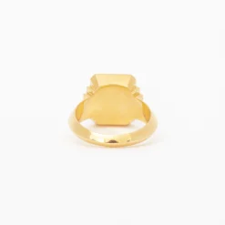 Onyx + Eye Classic Signet Ring