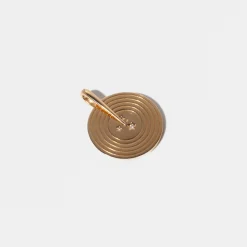 Onyx Ziggy Record Pendant