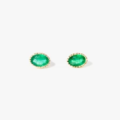 Oval Wisp Studs