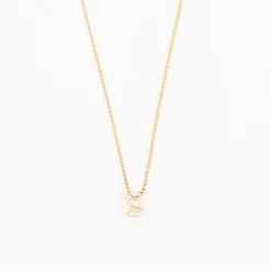 Personalized Initial Diamond Necklace