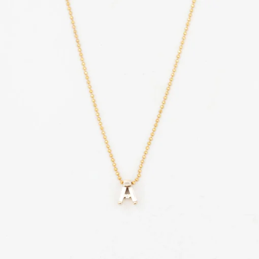 Personalized Initial Diamond Necklace