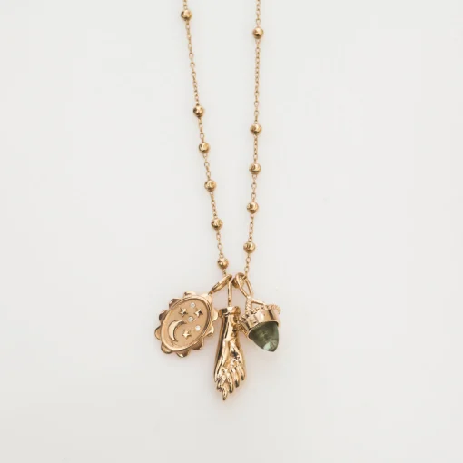 Praseolite Amphora Amulet