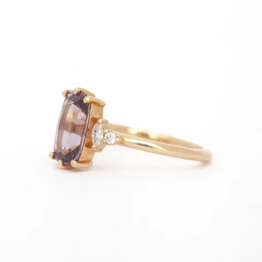 2.12 Purple-Pink Spinel Desi Ring