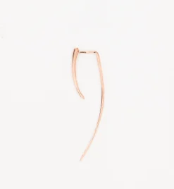 Rose Gold XL Infinite Tusk Earring