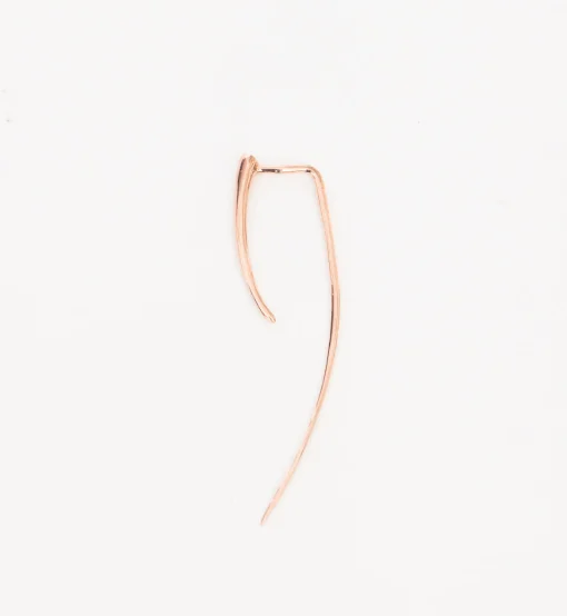 Rose Gold XL Infinite Tusk Earring