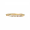 Round Semi Pave Band