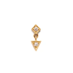 Single Arrow Dangle Earring