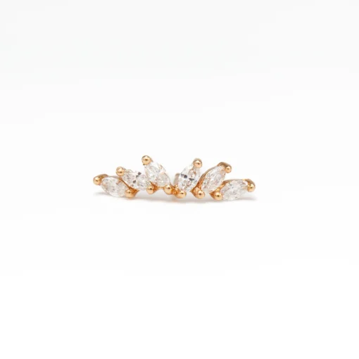 Single Diamond Lyrie Earring